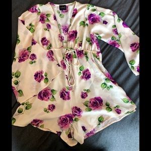 Summery & floral romper